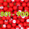Tapp Collections Raffle Balls Number Set (801-900) view 4