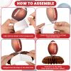 12 Pcs Sports Theme Birthday Party Decorations, Soccer Baseball Basketball Rugby Party Supplies, Football Table Decorations, Sports Centerpieces for Kids Boys Birthday Party view 4