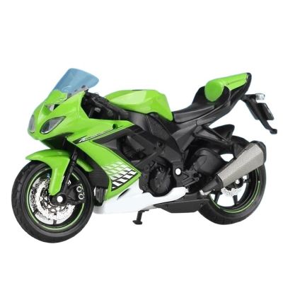 Collection 1:18 Die-cast Metal Motorcycle Model Birthday Gift Ornaments for Kawasaki Ninja ZX-10R 2010