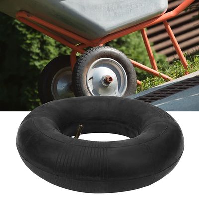 350,4, 10or3.50,5, High Toughness Tire Inner Tube, Made of Rubber, Suitable for Small Tool Trolley, Nice Replacement for Old or Broken Inner Tube, sturdy in Use with