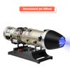 Turbofan Engine Model Kit That Works, 1:10 Metal Turbojet Engine Ratio Twin Rotor Aircraft Engine, Build Your Own Military F135 Fighter Engine 600+Pieces Mechanical DIY Assembly Engine view 4