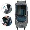 Bebamour Stroller Rain Cover,Universal Stroller Accessory,Waterproof,Windproof Protection,Protect from Dust Snow,Baby Travel Weather Shield (Dark Grey) view 2