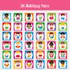 72 PCS Emotions Matching Game, 36 Pairs Feelings Memory Matching Cards Emotional Learning Activities Calm Down Corner Supplies for Baby Toddler Pre-K Preschool Kindergarten Autism ADHD view 4