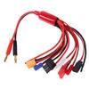 FELTECHELECTR Multifunctional Battery Charger Adapter Cable to Banana Jst Mini DIY Connectors Wire Adapter Connector for Rc Models view 1