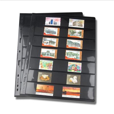 Yyuoqafn 10Pcs Binder Photocards Stamp Page Collection Holders of Stamp ?Album PVC Loose-Leaf Inners of Cover Photo Album (Color : B, Size : One Size) (A One Size)