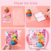 28 Pack Valentines Day Gifts for Kids, Valentine Rubber Ducks in Bulk with Valentines Cards for Girls Boys School Classroom, Assorted Ducks for Jeeps, Valentine's Party Favors Classroom Exchange Gifts view 3