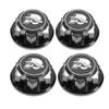 8PCS Aluminum 17mm Hex Wheel Nuts Adapter Dustproof Anti-Skid Cap 1.25 Thread Upgrades Part for X-Maxx Summit E-Revo HPI HSP Losi Kyosho Tamiya Himoto 1/8 1/10 RC Buggy Truck(Black) view 3