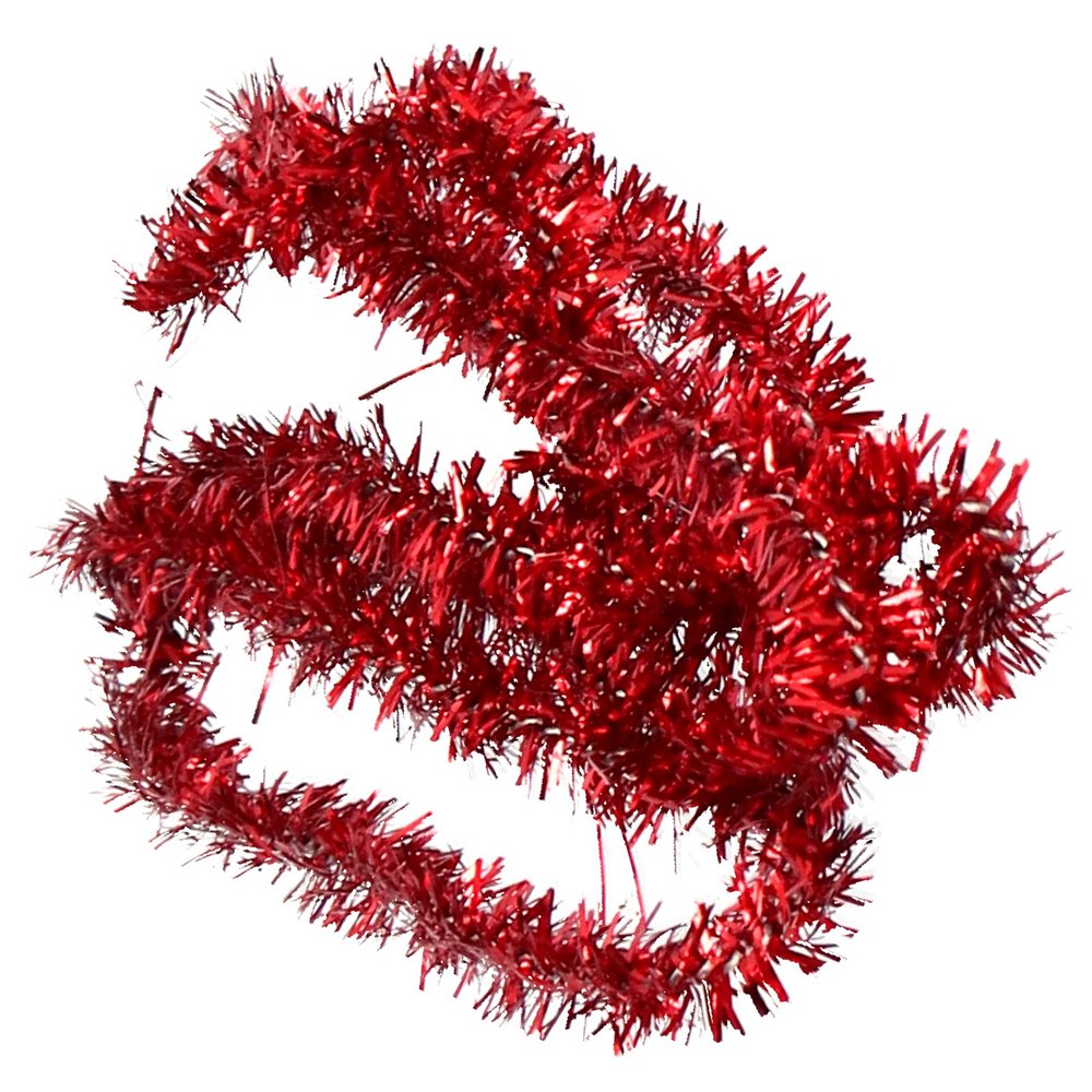 1:12 Dollhouse Christmas Tinsel Ribbon Miniature Metallic Foil Ribbon Decoration 45cm (C)