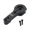 25T Aluminum Servo Horns for RC Cars/Trucks/BuggiesDual Clamping Design M3 Threaded Metal Steering Arms Upgrade Kit 3pcs/Set (Black) view 4