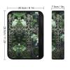 2PCS Car Seat Belt Pads Universal Auto Seatbelt Shoulder Pad Black Cross Among Green Flowers Seat Belt Cover Comfortable Driving Shoulder Strap Covers Harness Pad for Car Interior Accessories view 2