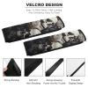 2PCS Car Seat Belt Pads Universal Auto Seatbelt Shoulder Pad Black And White Flowers And Skull Seat Belt Cover Comfortable Driving Shoulder Strap Covers Harness Pad for Car Interior Accessories view 3