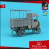 Armory AR-72101 1/72 Dennis 3t Lorry, British WWI Lorry w/Flatbed Cargo Body Plastic Model kit view 2