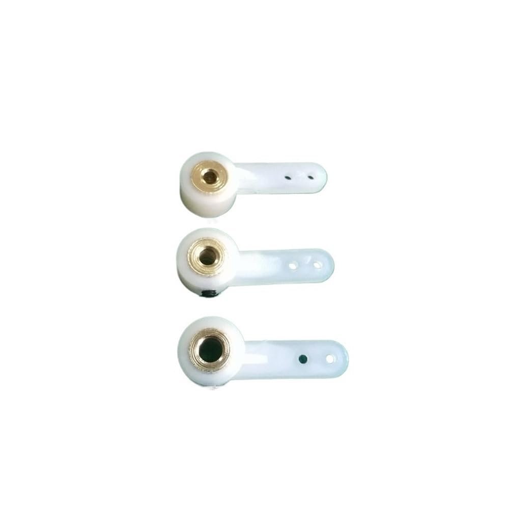4pcs Rudder Arms Landing Gear Steering Arm Diameter 2.1 2.6 3.1 4.1mm DIY Accessories Compatible With Remote Control Airplane Parts(DIAMETER 2.1MM)