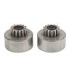 Bognajin 2Pcs 14T Steel RC Clutch Bell Gear, Replacement Part for HSP 94763 1/8 RC Cars Trucks, Lightweight Design, Easy Installation, Sturdy Material, Smooth Power Transmission view 1