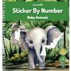 jackinthebox Sticker/Paint by Number babyanimal book craft for kids Ages 8+ view 1