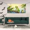 Banner Personalized Party Banner Happy Birthday Banner Party Decor Many Frogs Sing on The Branches Banner Photo Background Banner Wall Banner Yard Banner Sign Backdrop for Indoor Outdoor Decorations Small view 4