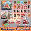GoodyKing Magnetic Blocks|100PCS Fire Truck Magnetic Building Cube Game,Constructions Toys for Boys & Girls Age 3-4,5-8 9 10,STEM Montessori Stacking Toy,Sensory Tiles Building Christmas for Toddlers view 2