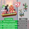 GoodyKing Magnetic Blocks|100PCS Fire Truck Magnetic Building Cube Game,Constructions Toys for Boys & Girls Age 3-4,5-8 9 10,STEM Montessori Stacking Toy,Sensory Tiles Building Christmas for Toddlers view 4