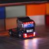 Actualia 1:76 Turbo Racing Sport Car, 2.4G 3CH Electric 4WD Truck Tractor Mini RC Cars Table Racing Remote Control High-Speed Car for Boys Adults - RTR Version (C50-T) view 3