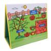 JAOCDOEN Fruit Vegetable Felt Flannel Vegetables Fruit Felt Set Preschool Vegetables Fruit Flannel Early Learning Play Kit for Toddlers Kids view 1