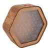 BTSEURY Piggy Bank, Wooden Money Saving Jar, Hex Shaped Exquisite Money Bank Piggy Bank with Digital Scale for Kids and Adults Home Decor Gift view 1