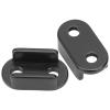 2Pcs RC Rear Axle Leaf Spring Suspension Mount Plate Fit for WPL D12 1/10 Remote Control Trucks (black BL) view 2