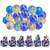 24 Pack Valentines Day Gifts for Kids, Galaxy Slime with Greeting Card Box Stress Relief Slime Toy for Kids Girls Boys Valentines Party Favors Valentine's Day Classroom Exchange Prizes Gift Set view 2