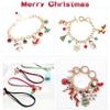 96PCS Christmas Charms Gold Enamel Jewelry Pendants for Xmas Earring Bracelet Necklace Craft Making, Christmas Charms Pendants for Necklace Bracelet Keychain Jewelry Making view 4