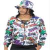 90s Hip Hop Graffiti Jacket view 1