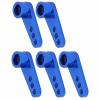 Bognajin 5Pcs 25T Aluminium Alloy Servo Horns, Blue Steering Servo Arms, Compatible with 02073 996R MG946R E9001, Lightweight RC Car Upgrade Accessories, Easy to Install, Wear Resistant view 3
