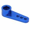 Bognajin 5Pcs 25T Aluminium Alloy Servo Horns, Blue Steering Servo Arms, Compatible with 02073 996R MG946R E9001, Lightweight RC Car Upgrade Accessories, Easy to Install, Wear Resistant view 4