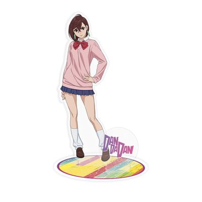 ABYSTYLE Dan Da Dan Momo Ayase Acryl Stand Figure Model 4" Tall Anime Manga Desktop Accessories Merch Gift