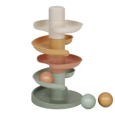 Little Dutch 2013822 Bath Toy Marble Run with Rattle Balls Multi-Coloured