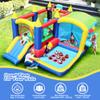7 in 1 Inflatable Bounce House with Slide & Ball Pit, Bouncy Castle with Basketball Hoop & Tic-Tac-Toe,Oxford Fabric Playhouse for Outdoor Lawn,Indoor Outdoor Use,Includes Blower, Stakes & Repair Kit view 3