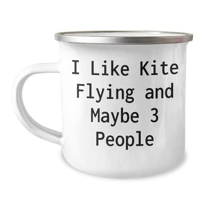 Kite Flying Quotes Funny Camping Mug Gifts for Kite Lovers from Family Friends