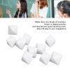 30pcs 8 Sided DIY White Plastic Dices for Board Games Teaching Multifunctional with No Worry About Running Out Educational Toys view 4