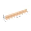 BRIGHTFUFU Wooden Mahjong Tile Racks for Mexican Train Holder for Educational Fun Family Gatherings and Home Decor view 2