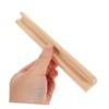 BRIGHTFUFU Wooden Mahjong Tile Racks for Mexican Train Holder for Educational Fun Family Gatherings and Home Decor view 3