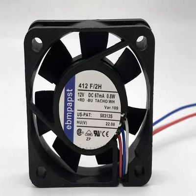 412F/2H DC12V 0.80W 4010 4CM Cooling Fan for 412F/2H DC Fan