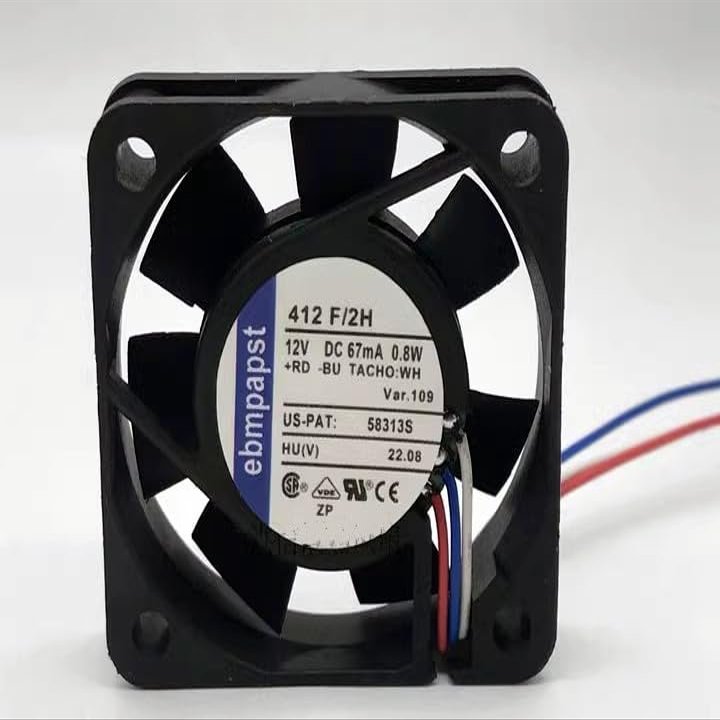 412F/2H DC12V 0.80W 4010 4CM Cooling Fan for 412F/2H DC Fan
