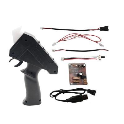 HLSONHENGM 2.4G Remote Control Transmitter and Receiver Set for MN D90 MN99S MN98 MN78 MN82 MN128 MN168 WPL C14 C24 B14 B24 B16 B36 RC Car