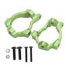 2pcs Aluminum Front C Hubs Spindle Carrier Set, Aluminum Spindle Carrier Caster Block Set for LOSI Lasernut U4 Tenacity 1/10 Off Road Vehicles (Green) view 1