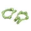 2pcs Aluminum Front C Hubs Spindle Carrier Set, Aluminum Spindle Carrier Caster Block Set for LOSI Lasernut U4 Tenacity 1/10 Off Road Vehicles (Green) view 3