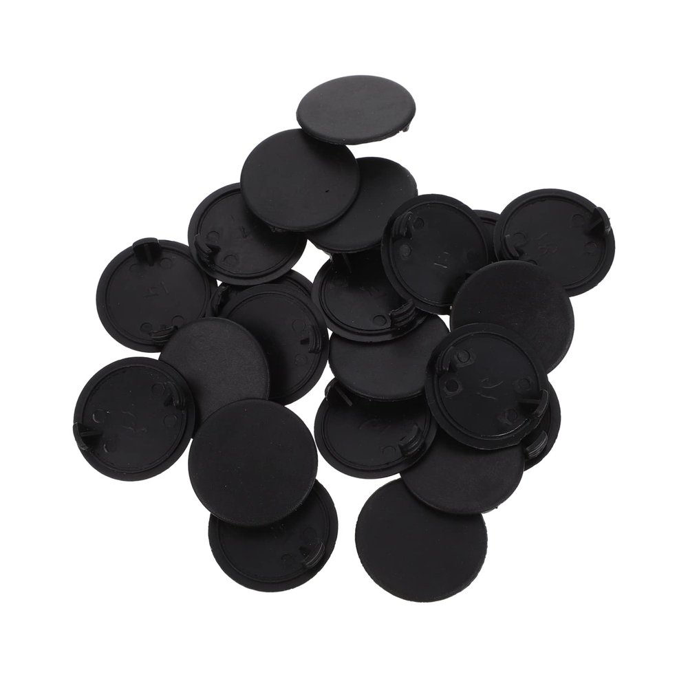 Anneome 20 Pack Plastic Piggy Bank Stopper Covers Round Bottom Plugs for Frame Hole Caps