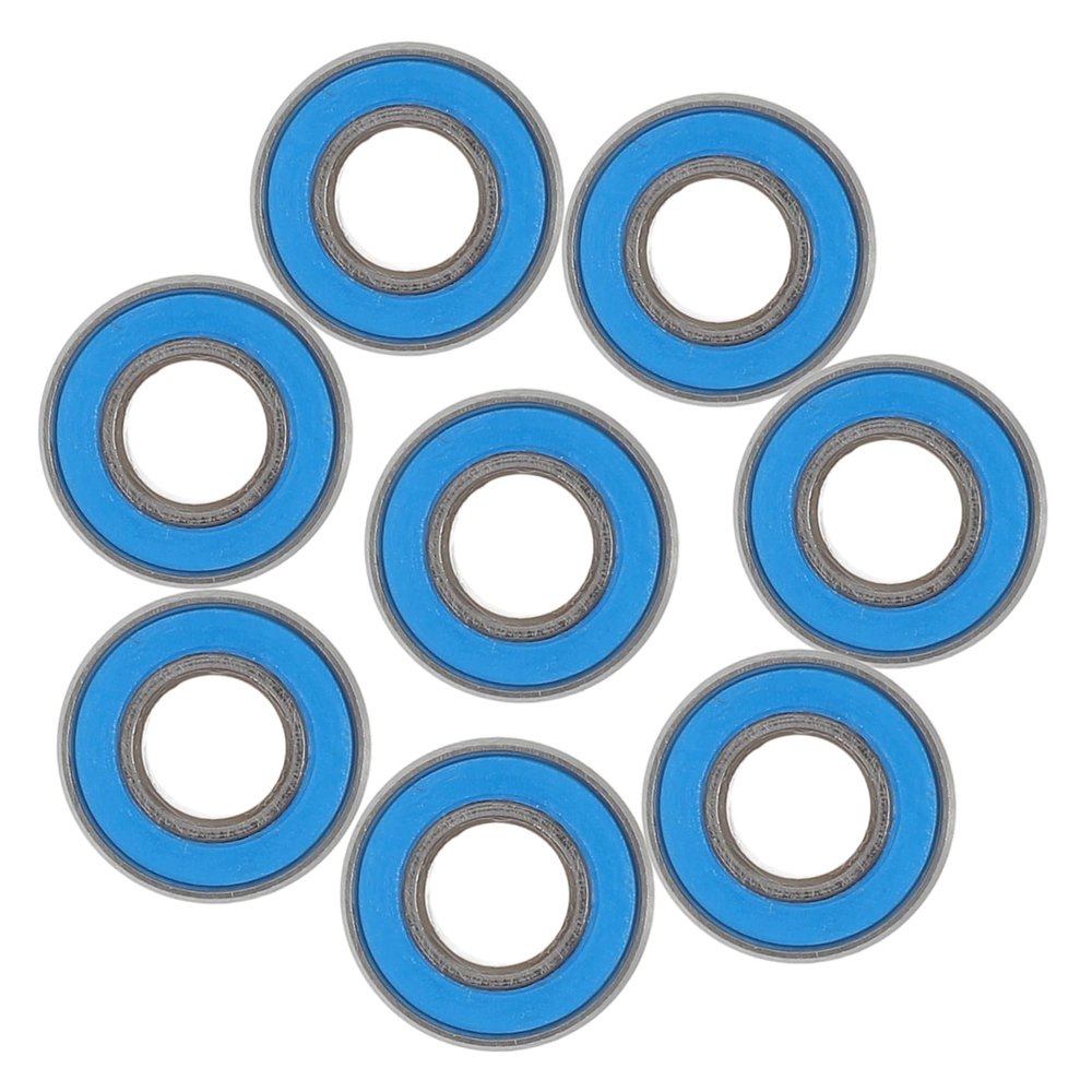 Abaodam 8pcs High Precision Rc Car Bearings - for Drift Vehicle Low Friction Double Sealed Performance for Crawler Car Upgrades