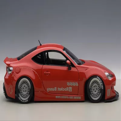 1/18 AUTOart Rocket Bunny 86 (RED/Silver Wheels) Car Model - 78757