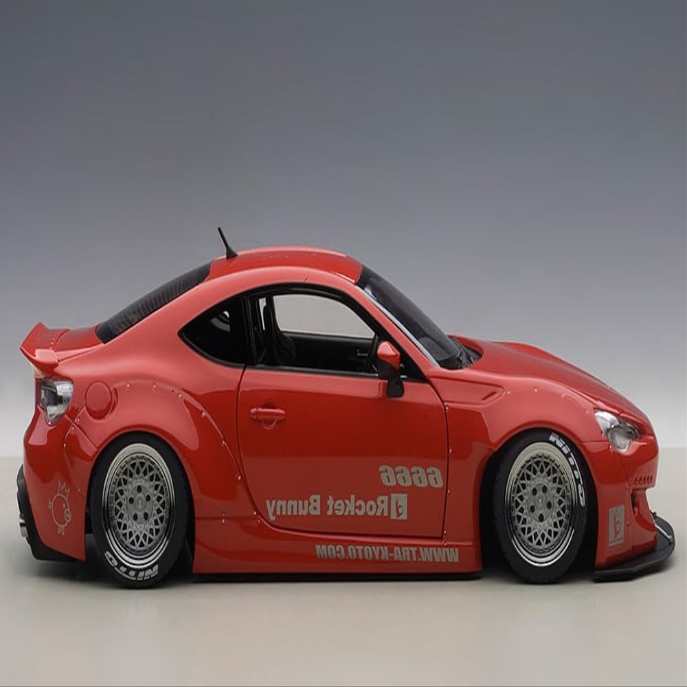 1/18 AUTOart Rocket Bunny 86 (RED/Silver Wheels) Car Model - 78757