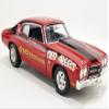 1/18 Acme 1970 Chevy Chevelle 454 LS6 Red Alert Red with Black Stripes Diecast Model Car - A1805526 view 1