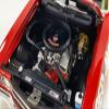 1/18 Acme 1970 Chevy Chevelle 454 LS6 Red Alert Red with Black Stripes Diecast Model Car - A1805526 view 3