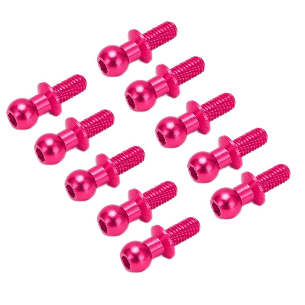 CFTGIW 10pcs Metal B S Link Rod End for TT0 TT02 RC CarBlue These S Link Rods are Lightweight Ensu They Not B S Link Rod for RC CarB S Link Rod for TT01B S Link Rod
